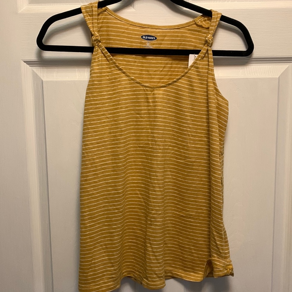 Old Navy linen blend tank top